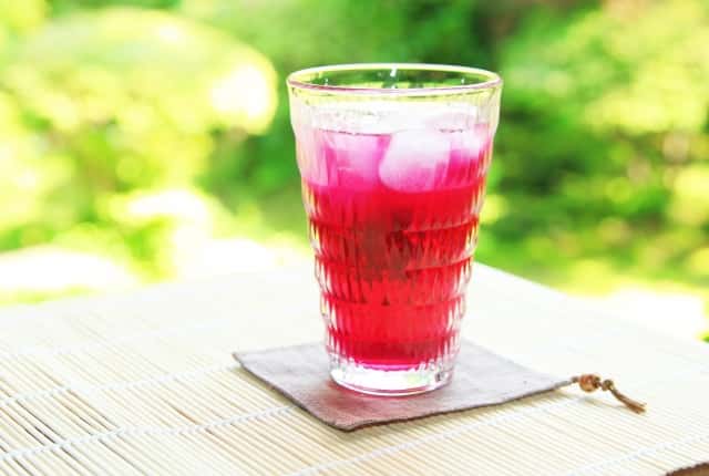 赤紫蘇のジュース